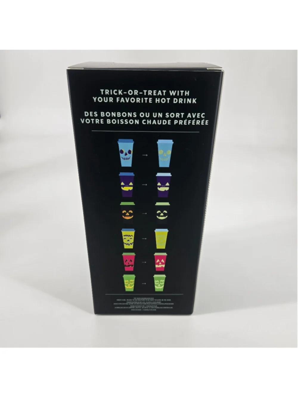 Starbucks Halloween 2024 Glow In The Dark Hot Cups Set NIB 16oz Fall Collection